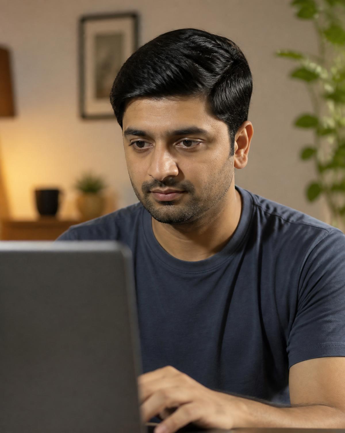 Doctor on a video consultation
