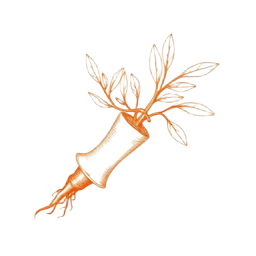 Safed Musli illustration