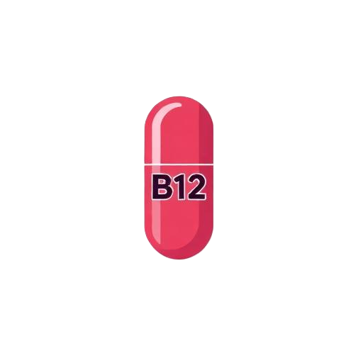 Vitamin B12 illustration